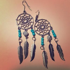 Beautiful dream catcher earrings!
